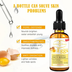 Aichun Beauty Egg Face Serum - 30ml - Glow Getter Beauty