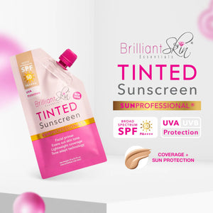 Brilliant Skin Tinted Sunscreen SPF50 PA++++ - 20g - Glow Getter Beauty