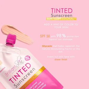 Brilliant Skin Tinted Sunscreen SPF50 PA++++ - 20g - Glow Getter Beauty