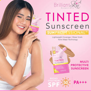 Brilliant Skin Tinted Sunscreen SPF50 PA++++ - 20g - Glow Getter Beauty