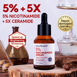 Vibrant Glamour 5% Niacinamide Serum - 30ml - Glow Getter Beauty