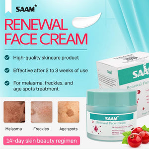SAAM Renewal Face Cream - 50g - Glow Getter Beauty