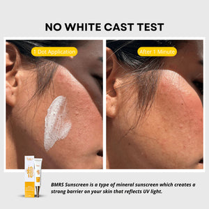 BMRS Sunscreen With Niacinamide SPF 50 PA+++ - 30g - Glow Getter Beauty