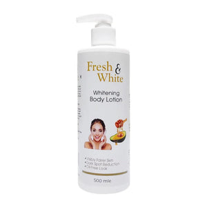 Fresh & White Brightening Body Lotion - 500ml - Glow Getter Beauty