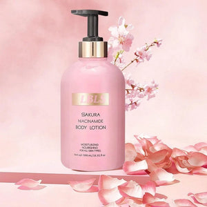 LBLS Sakura Niacinamide Brightening Body Lotion - 500ml - Glow Getter Beauty