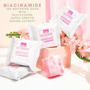 BMRS Niacinamide Soap 10x Brightening With Glutathione - 70g - Glow Getter Beauty