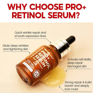 Vibrant Glamour Pro+ Wrinkle Repair Retinol Serum - 30ml - Glow Getter Beauty