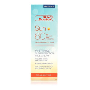 Skin Doctor Sun Protection Brightening Cream SPF 60 - 125ml - Glow Getter Beauty