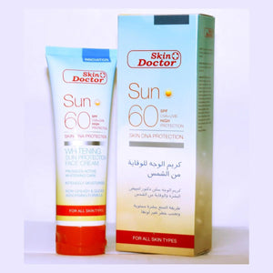 Skin Doctor Sun Protection Brightening Cream SPF 60 - 125ml - Glow Getter Beauty
