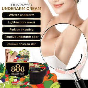 888 Total White Underarm Cream - Glow Getter Beauty
