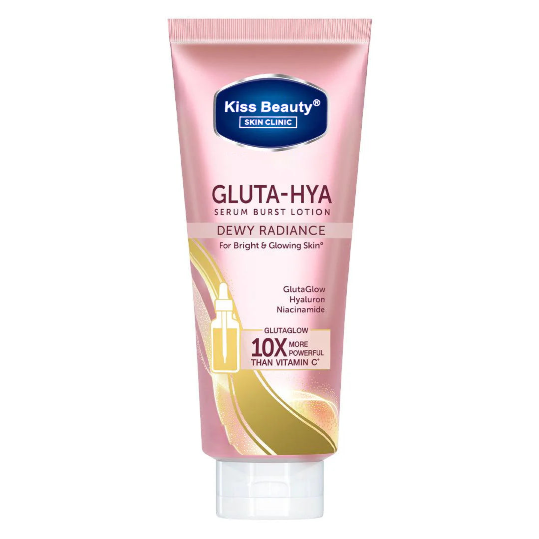 Kiss Beauty Gluta-Hya Serum Burst Lotion Dewy Radiance - 400ml - Glow Getter Beauty