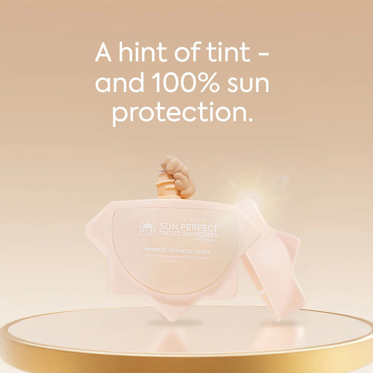 Hikari Premium Sun Perfect Tinted Sunscreen SPF50 PA++++ - 50ml - Glow Getter Beauty
