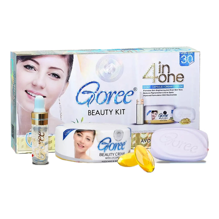 Goree Skin Brightening 4 in 1 Beauty Kit - Glow Getter Beauty