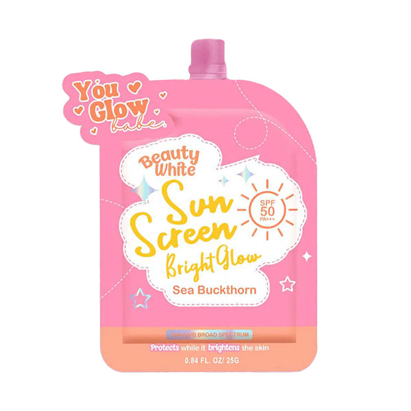 You Glow Babe Beauty White Sunscreen SPF50 PA+++ - 25g - Glow Getter Beauty
