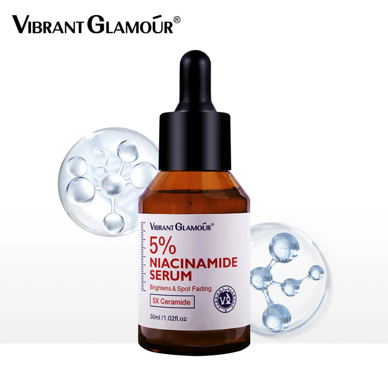 Vibrant Glamour 5% Niacinamide Serum - 30ml - Glow Getter Beauty