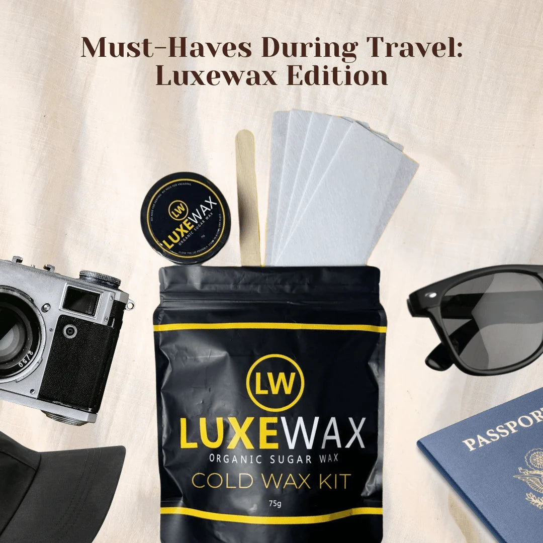 Luxe Wax Organic Sugar Cold Wax Kit - 75g - Glow Getter Beauty