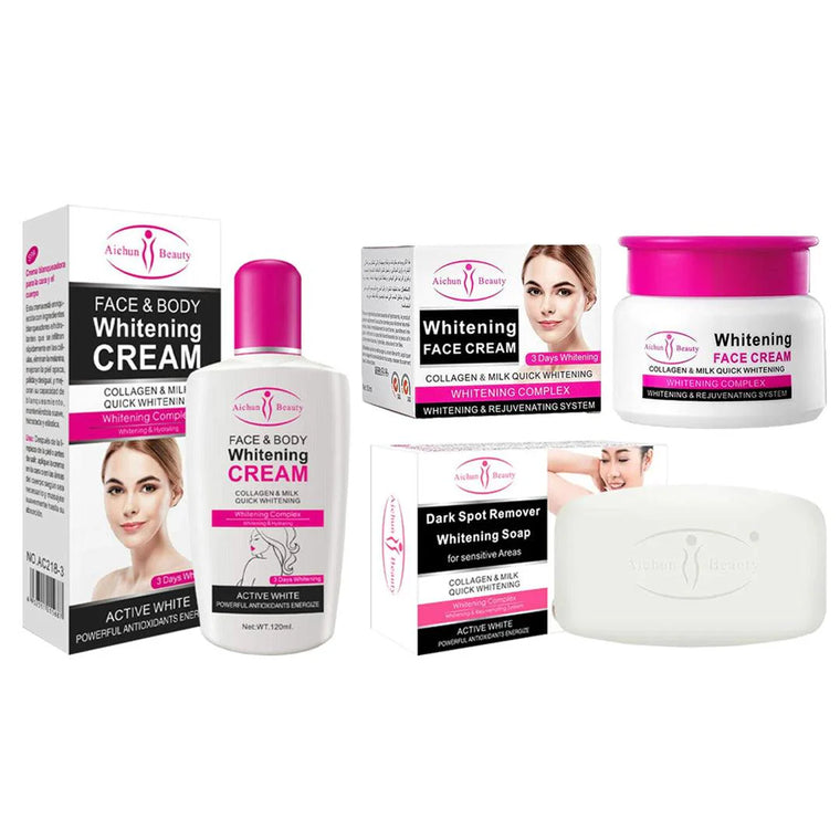 Aichun Beauty Skin Care 3 Pcs Set - Glow Getter Beauty