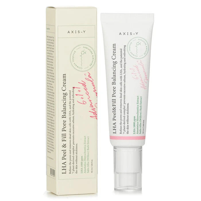 AXIS-Y LHA Peel & Fill Pore Balancing Cream - 50ml - Glow Getter Beauty