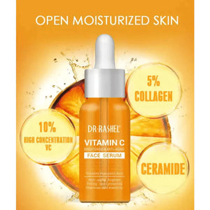 Dr.Rashel Vitamin C Skin Care 5 Piece Set With Bag - Glow Getter Beauty