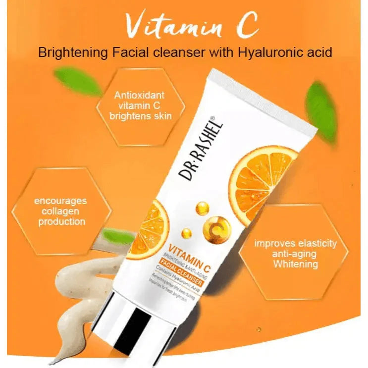 Dr.Rashel Vitamin C Skin Care 5 Piece Set With Bag - Glow Getter Beauty