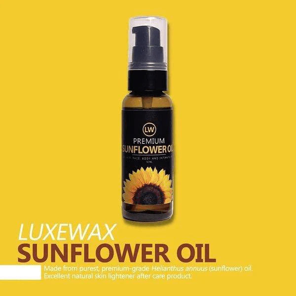 Luxe Wax Premium Sunflower Oil - 50ml - Glow Getter Beauty