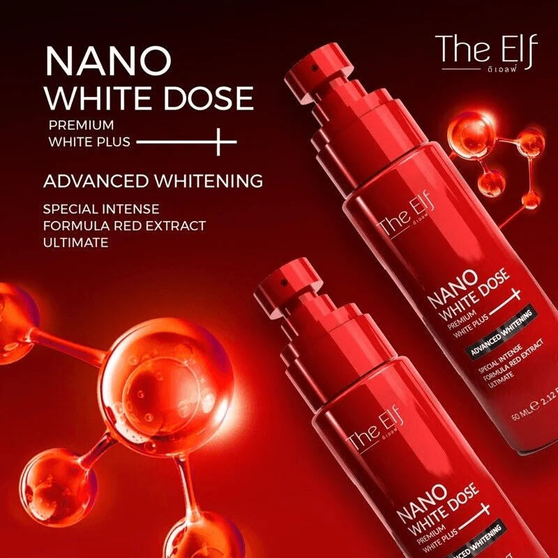 The Elf Nano White Dose Premium White Plus Serum - 60ml - Glow Getter Beauty