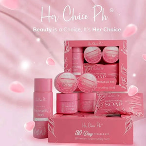 Her Choice Ph Premium Rejuvenating Set 30-Day Miracle Kit - Glow Getter Beauty