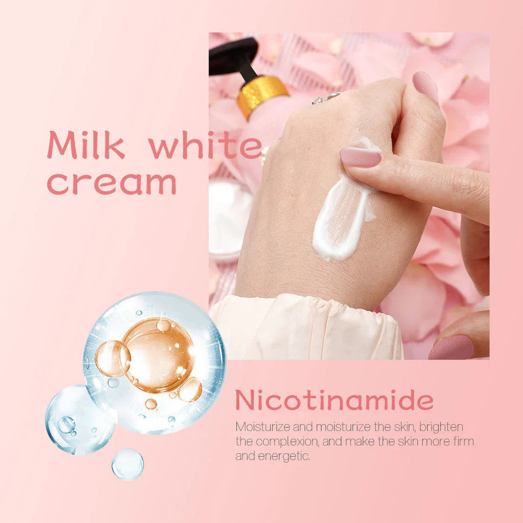 LBLS Sakura Niacinamide Brightening Body Lotion - 500ml - Glow Getter Beauty