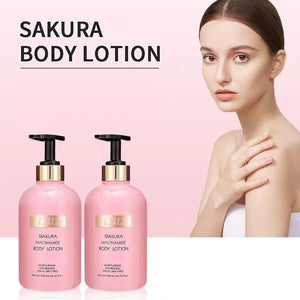 LBLS Sakura Niacinamide Brightening Body Lotion - 500ml - Glow Getter Beauty