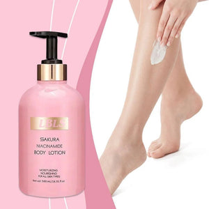 LBLS Sakura Niacinamide Brightening Body Lotion - 500ml - Glow Getter Beauty