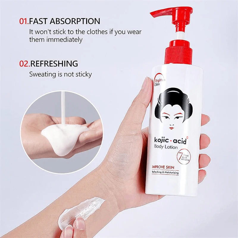 Guanjing Beauty Kojic Acid Moisturizing Body Lotion - 480g - Glow Getter Beauty