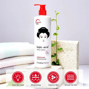 Guanjing Beauty Kojic Acid Moisturizing Body Lotion - 480g - Glow Getter Beauty