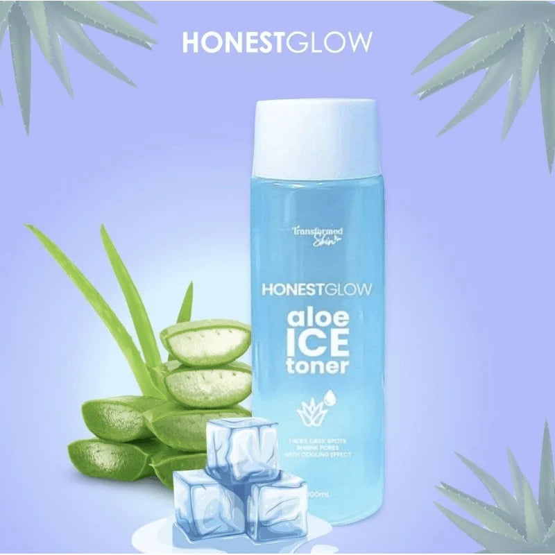 Transformed Skin Honest Glow Aloe Ice Toner - 60ml - Glow Getter Beauty