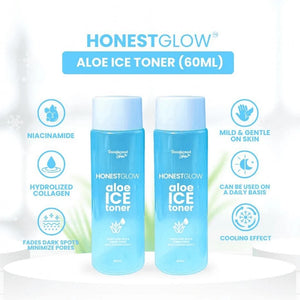 Transformed Skin Honest Glow Aloe Ice Toner - 60ml - Glow Getter Beauty