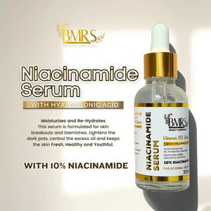 BMRS Niacinamide Serum - 30ml - Glow Getter Beauty