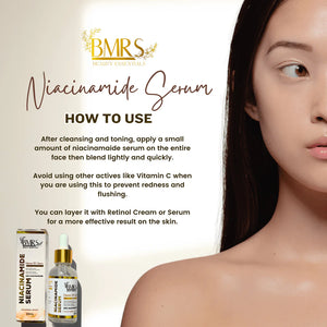 BMRS Niacinamide Serum - 30ml - Glow Getter Beauty