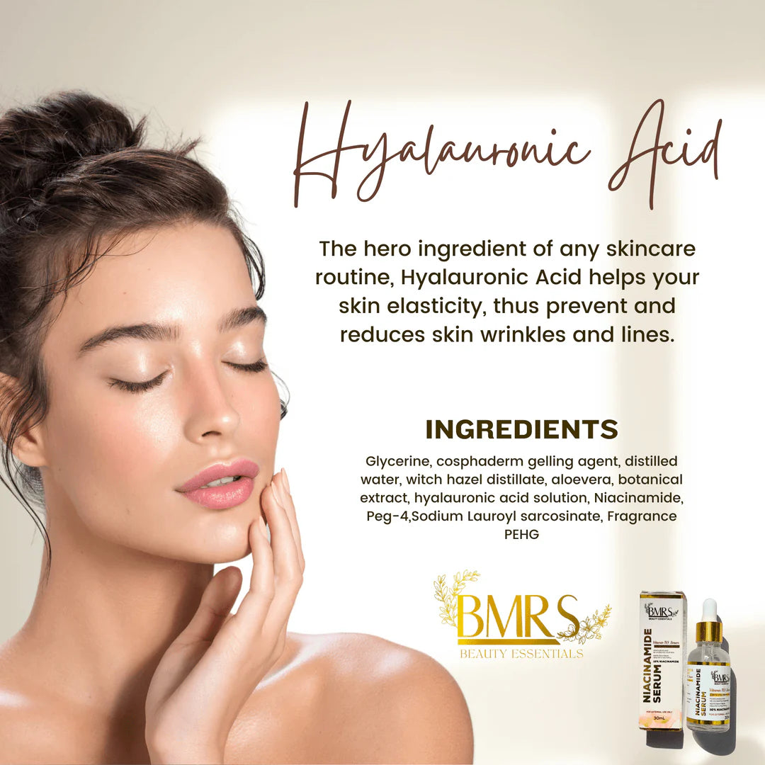BMRS Niacinamide Serum - 30ml - Glow Getter Beauty