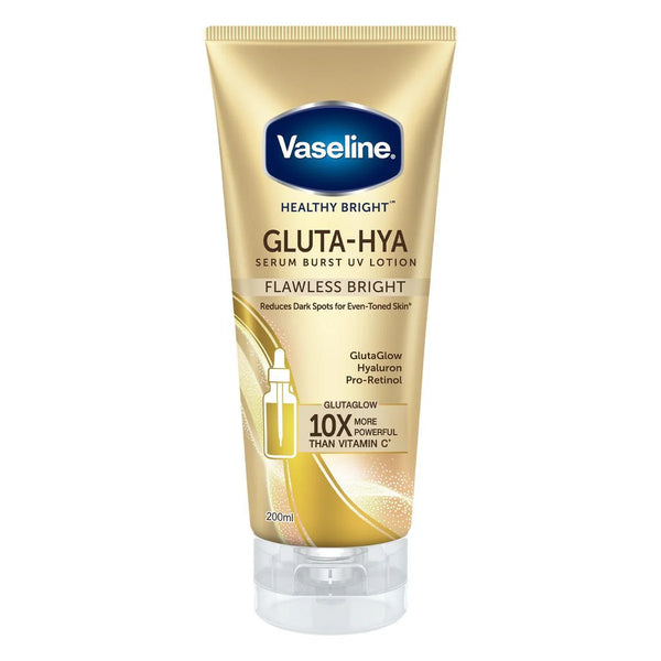 Vaseline Gluta-Hya Serum Burst Lotion Flawless Glow - 200ml - Glow Getter Beauty