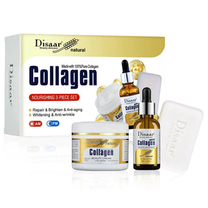 Disaar 100% Collagen Nourishing 3Pcs Set - Glow Getter Beauty