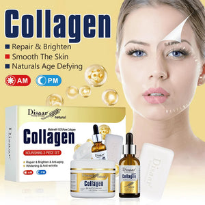 Disaar 100% Collagen Nourishing 3Pcs Set - Glow Getter Beauty