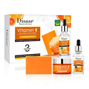 Disaar Vitamin C Brightening & Brightening 3Pcs Set - Glow Getter Beauty