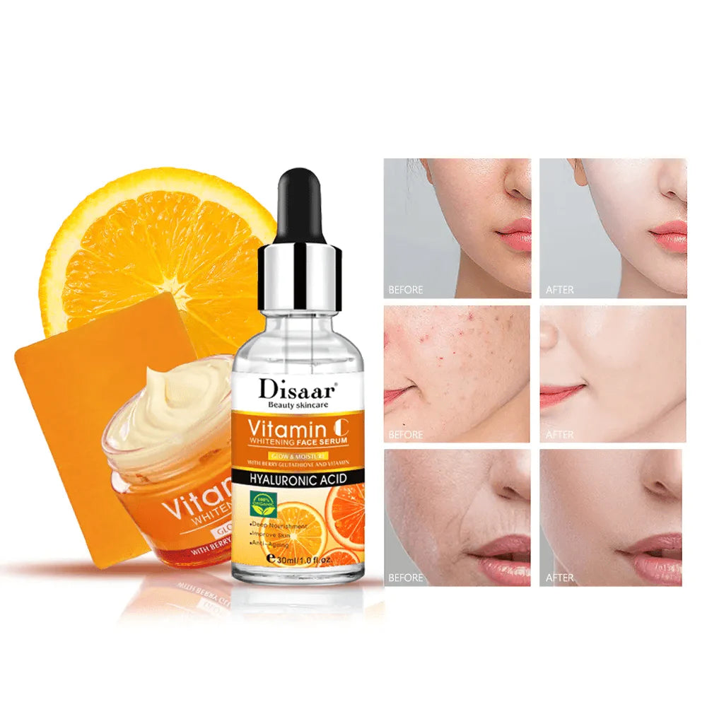 Disaar Vitamin C Brightening & Brightening 3Pcs Set - Glow Getter Beauty