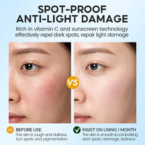 VIBRANT GLAMOUR Vitamin C Sunscreen Serum SPF 50+ PA+++ - 30g - Glow Getter Beauty