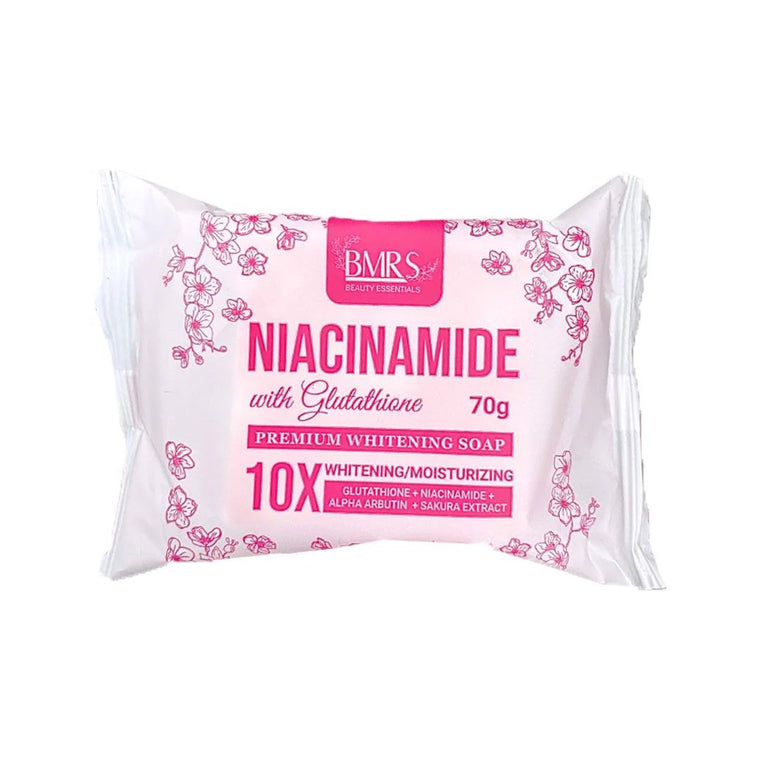 BMRS Niacinamide Soap 10x Brightening With Glutathione - 70g - Glow Getter Beauty