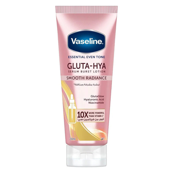 Vaseline Gluta-Hya Serum Burst Lotion Smooth Radiance - 200ml - Glow Getter Beauty