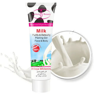 Aichun Beauty Milk Purify & Detoxify Peeling Gel Face & Body - 100g - Glow Getter Beauty