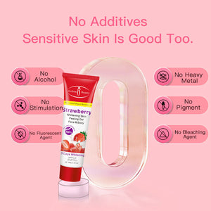 Aichun Beauty Strawberry Whitening Skin Peeling Gel Face & Body - 100g - Glow Getter Beauty