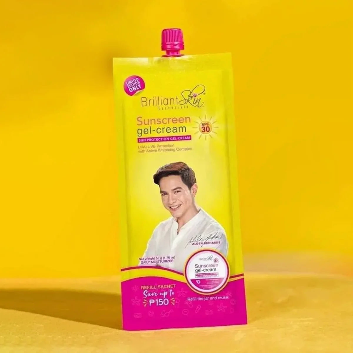 Brilliant Skin Care Sunscreen Gel Cream SPF30 - 50g - Glow Getter Beauty