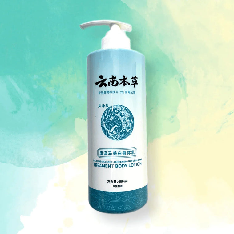 DR Khuzema Skin Lightening Natural Care Body Lotion - 600ml - Glow Getter Beauty