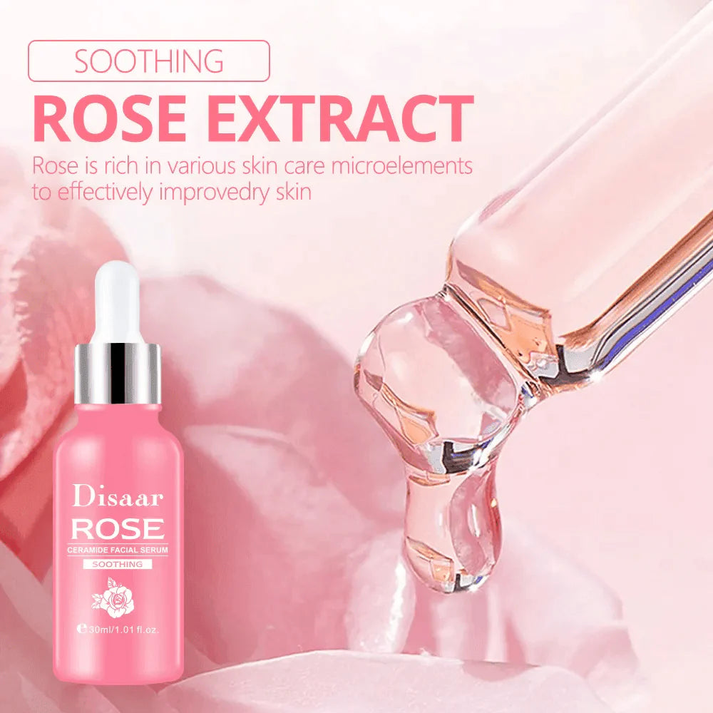 Disaar Repair & Brighten Multi Function Essence Rose Face Serum - 30ml - Glow Getter Beauty